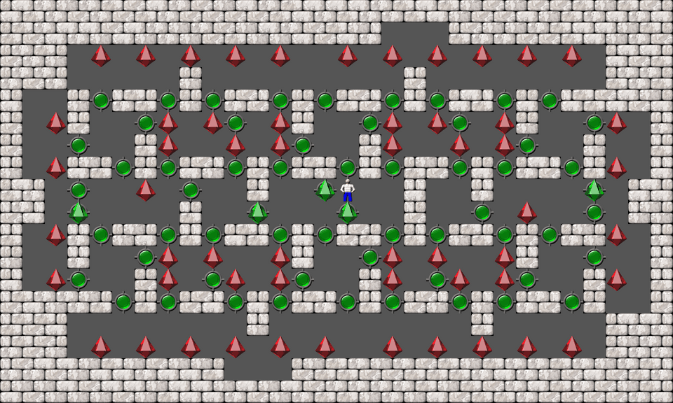 Sokoban Bugs509 collection level 201